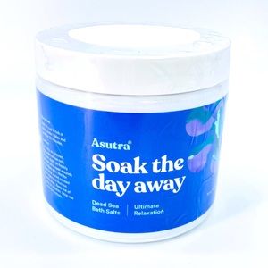 Asutra Soak The Day Away Dead Sea Bath Salts 16 oz